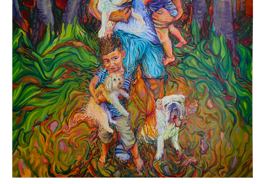 At Forest's Edge (Detail 2)