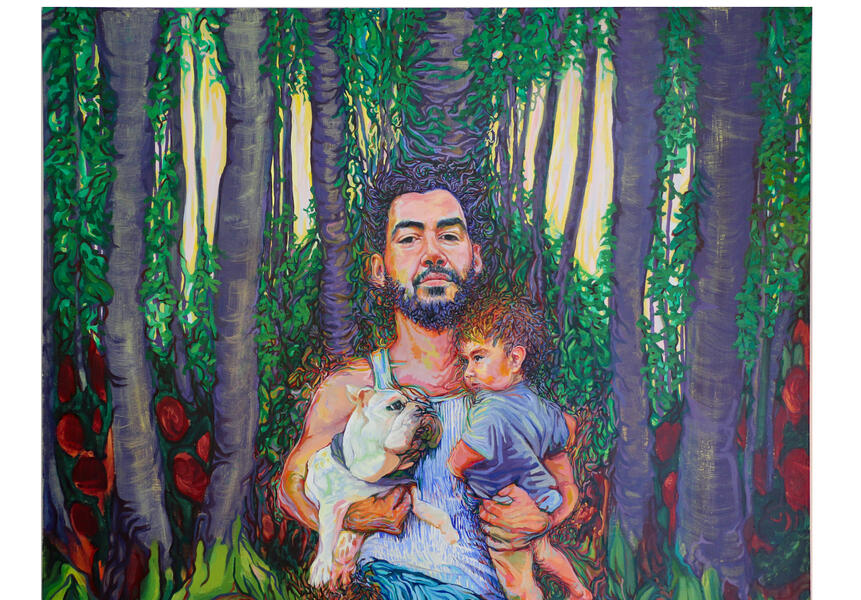 At Forest's Edge (Detail 1)