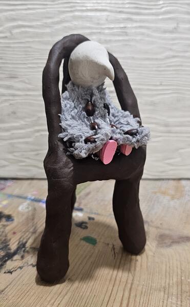 Bad Bird Sit in Chair