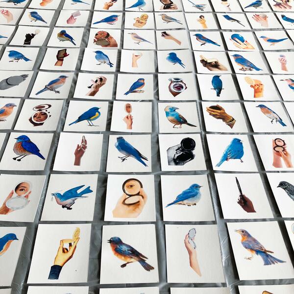 Detail-There Is A Bluebird In My Heart.