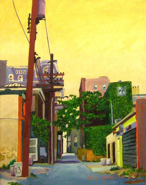 BEHIND THE BELVEDERE 