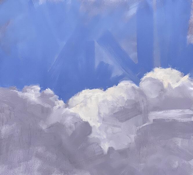 Beneath Passing Clouds