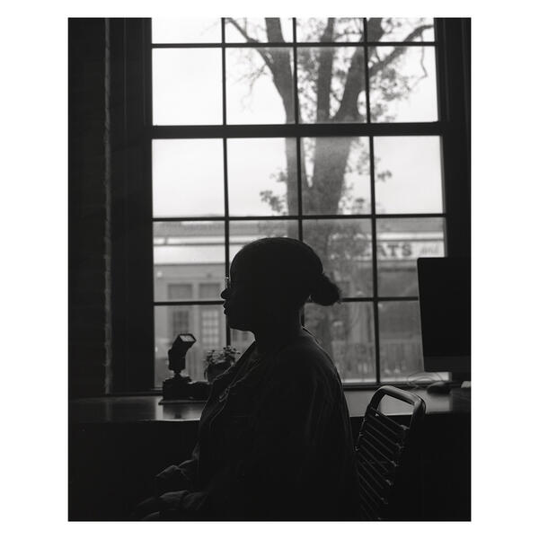 Camille Photographed on Large Format Film, April 2024