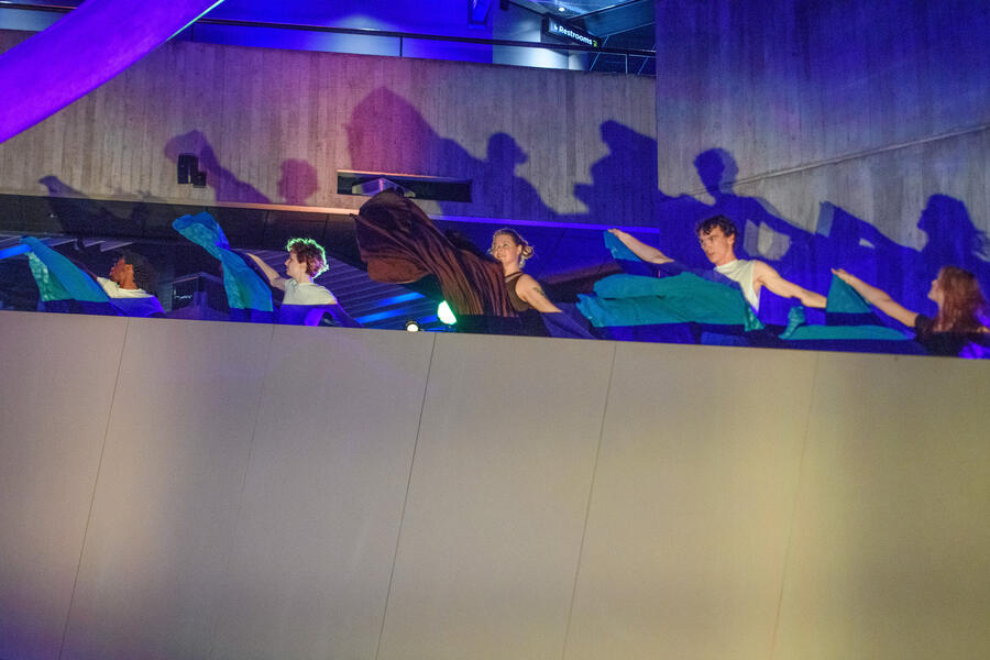 Water dancers on Move-a-lators