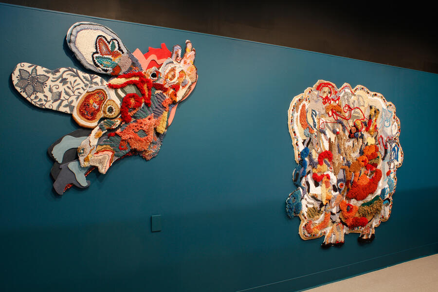 Interlude for a Stroll, (detail)