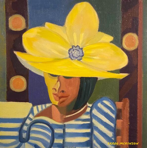 Cubism - Lady in the Yellow Hat