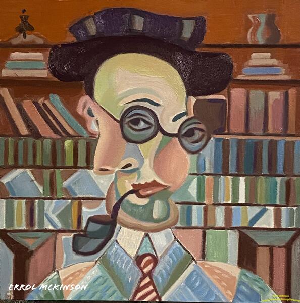 Cubism - The Book Keeper I