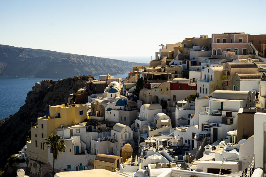 The Hills of Santorini