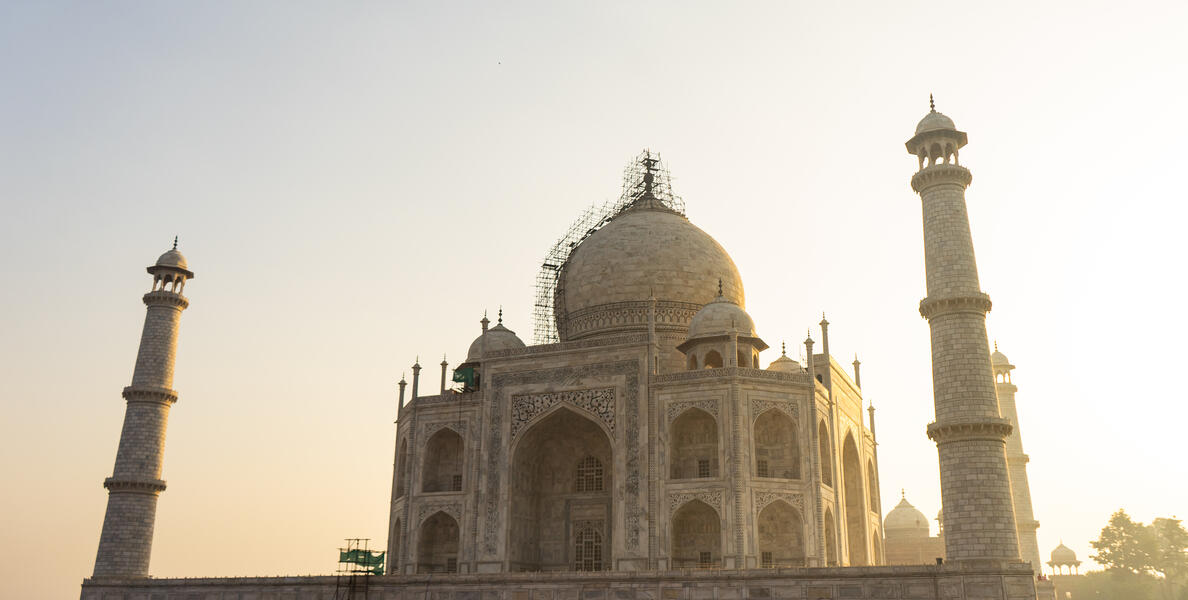 The Taj Mahal at Sunrise