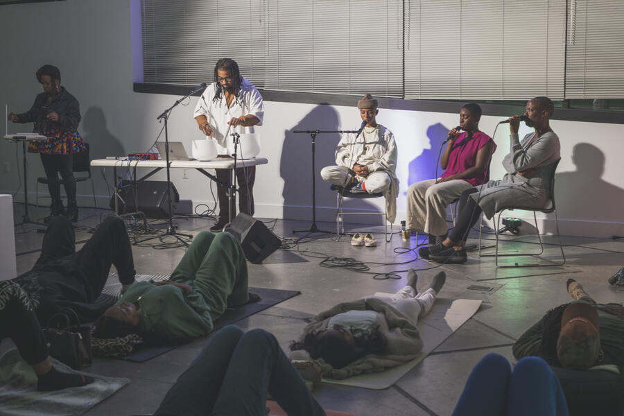 Deep Rest Through Sound — Session Documentation Image