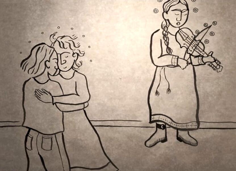 H.M.P.T.T. Crankie Still- Grandmother Playing for Dancers