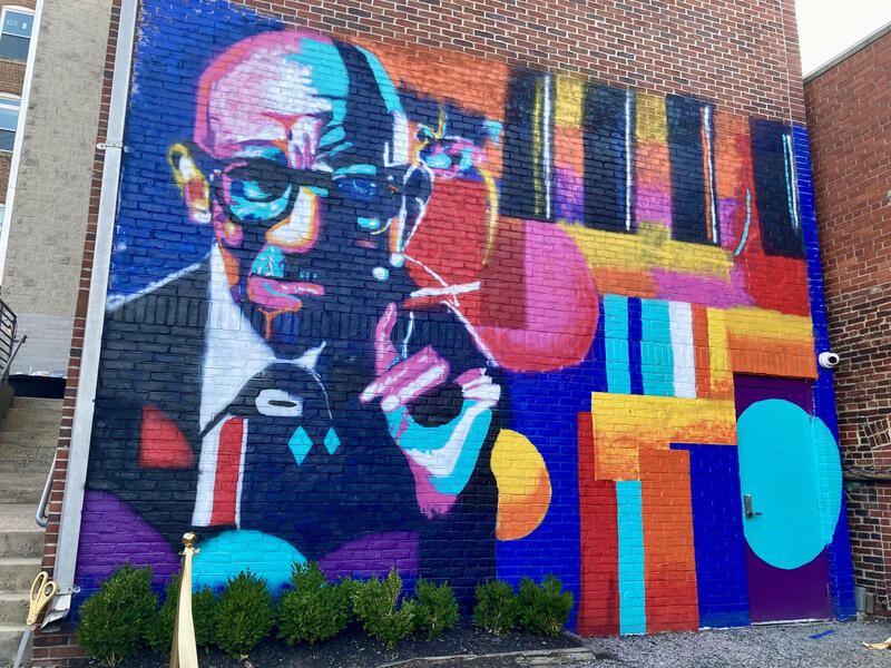 Eubie Blake Exterior Wall Mural