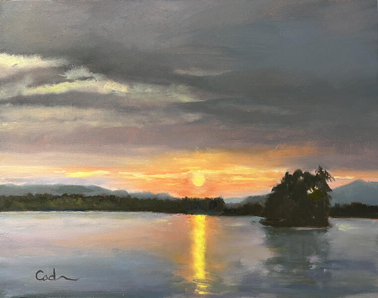 Evening on Conway Lake