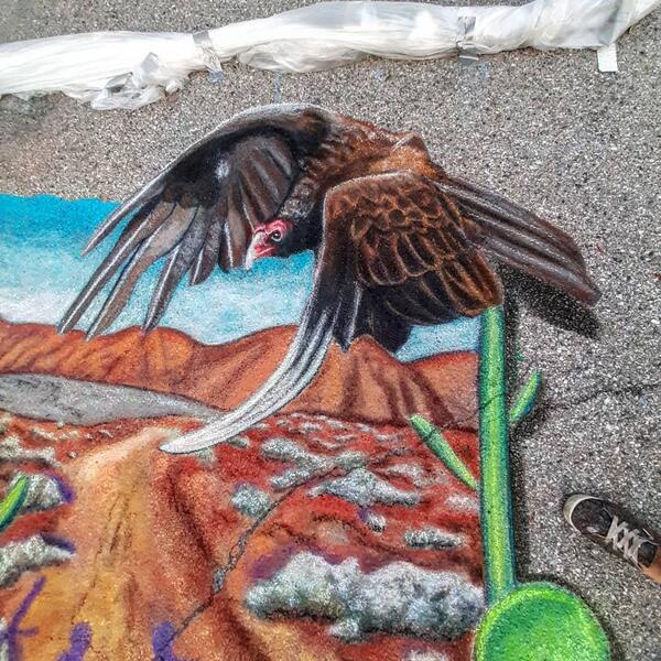 Border Crossing Mural (Detail) 