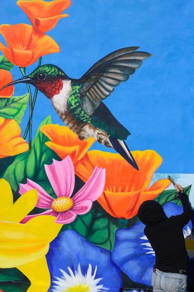 Serenity Mural (Detail)