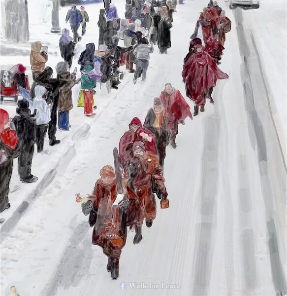 Walk for Peace The Community