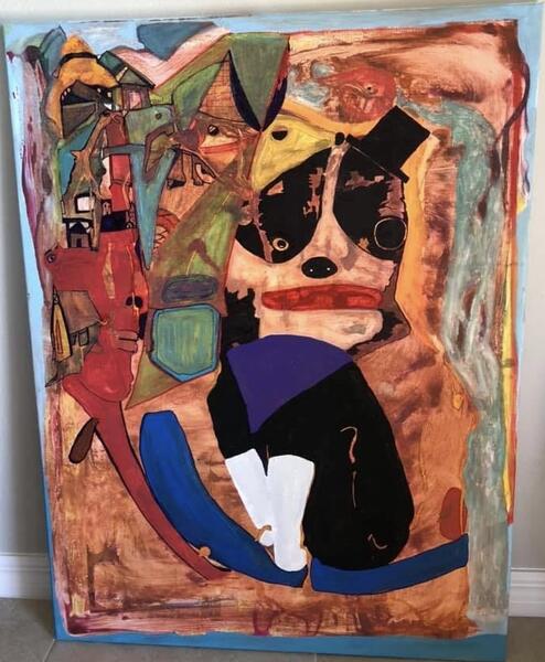 Otis the Boston Terrier Manifest as Baron Samedi Representing for Voodoo in Haiti Against the Incursion of Evangelical Christianity