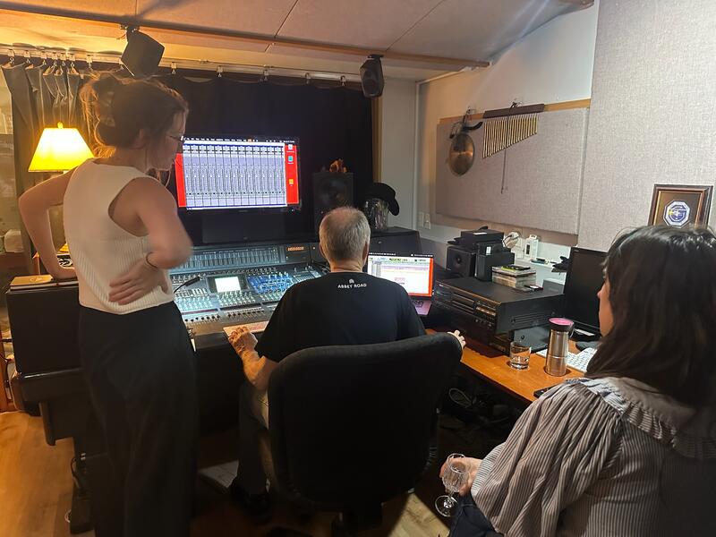 In the Recording Studio