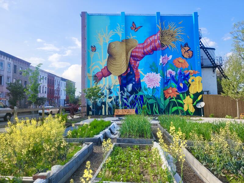 Transformation Mural 2023, 30x30, Baltimore