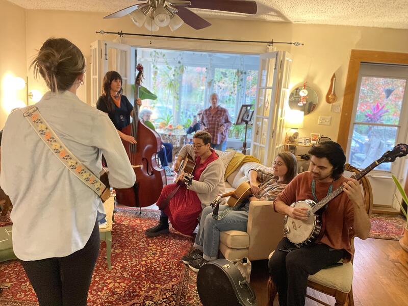 Jam in the living room