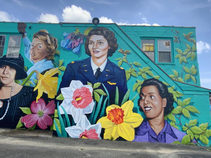 Gloucester Women’s Mural (Detail)