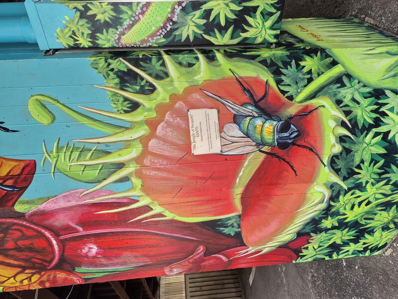 Urban Carnivores mural Detail