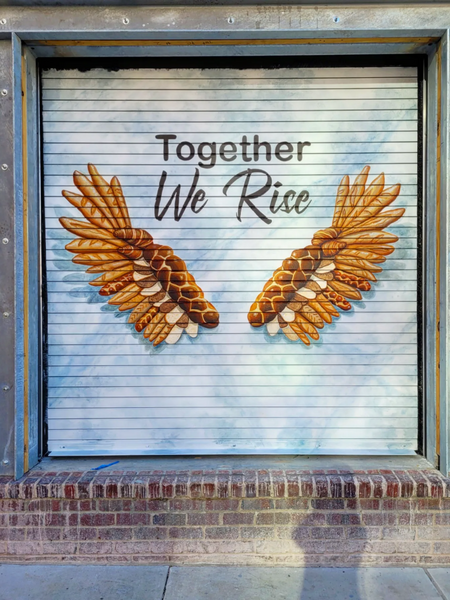 Kneads Bakery Mural #3 “Together We Rise”