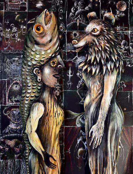 Dogon Fish Mother, Bringer of Light and Knowledge and The Great Bear Mother