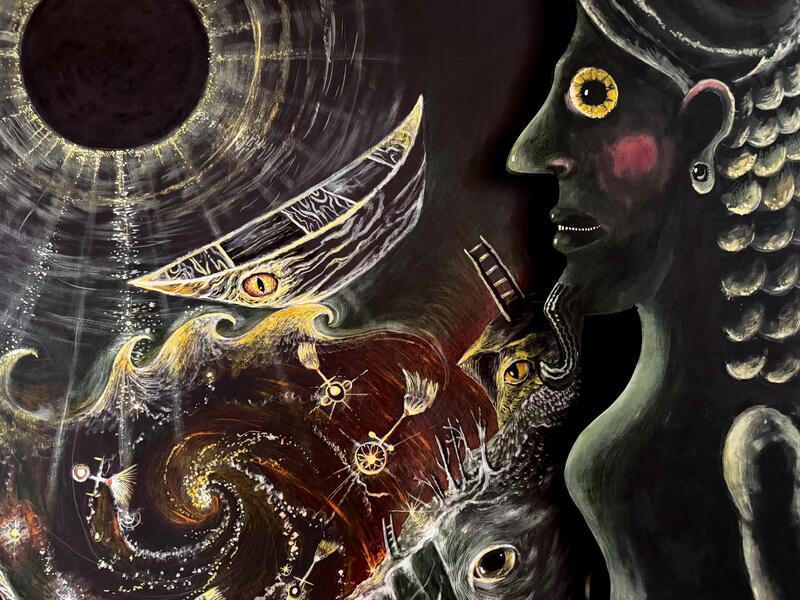 All that flows from the Universe is guarded by the Fish Mother, Bringer of Light