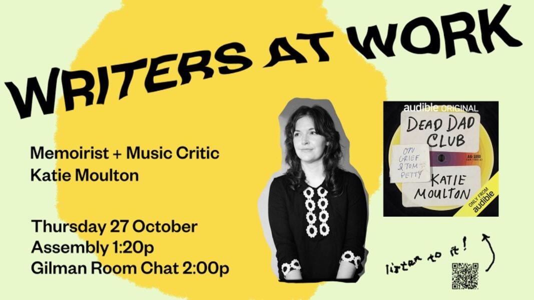 Writers at Work speaking series