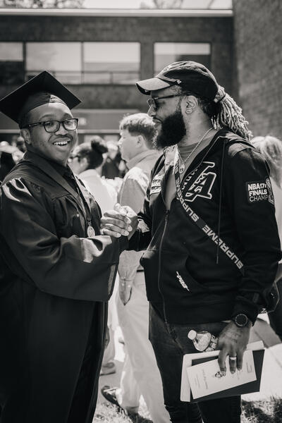 'Proud of you, Son.'