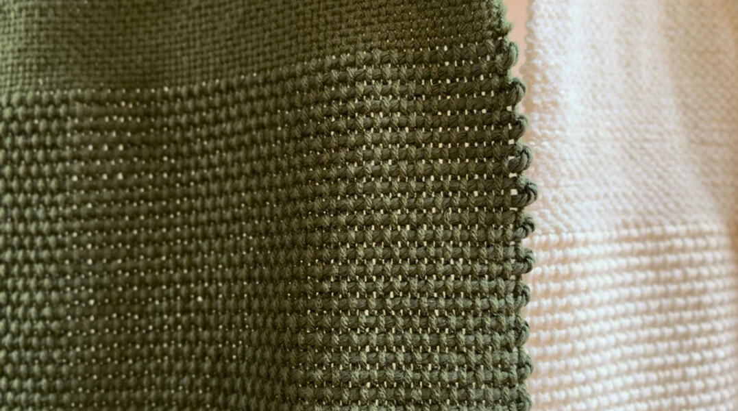 Hand Weavings for Installation, Detail