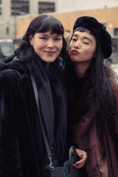 Outside Creatures of the Wind at New York Fashion Week FW17