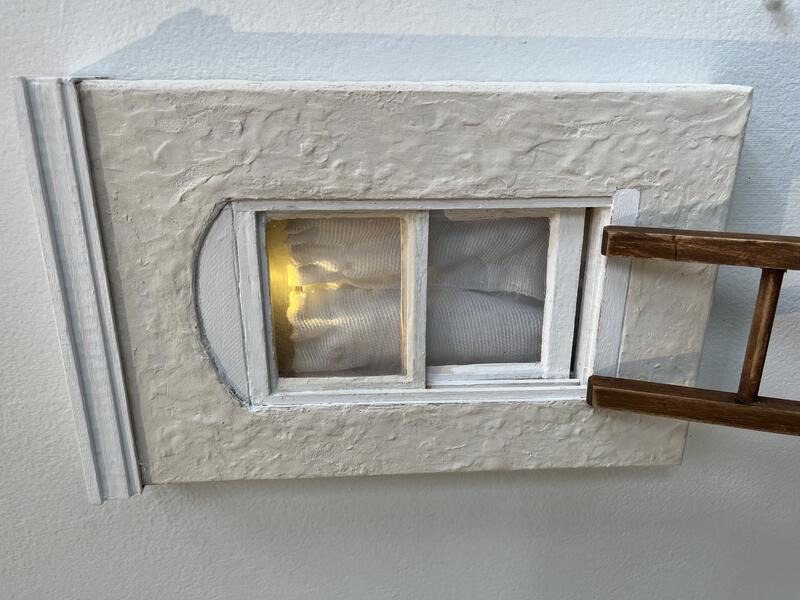 Mrs. L. Climbs the Ladder (top view)