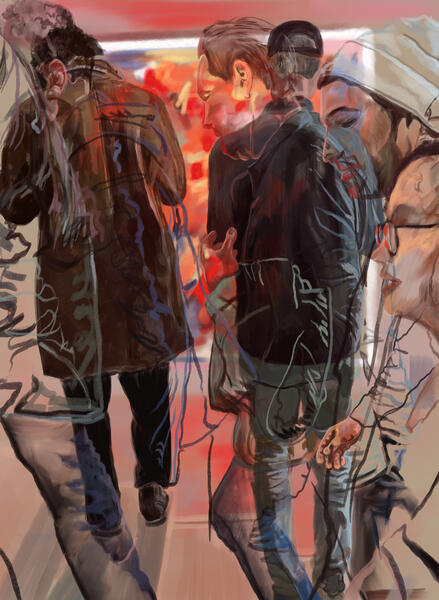 Immovable Despite the Crowds