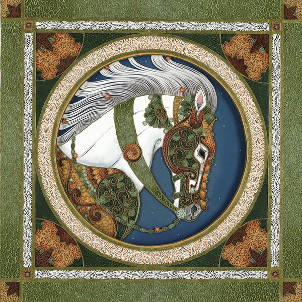 Paper Jousting Horse