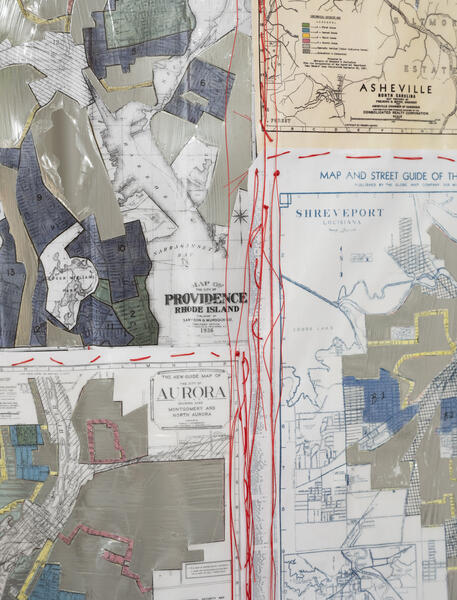 detail American quilt