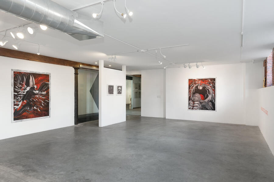 Installation image at LaiSun Keane Gallery