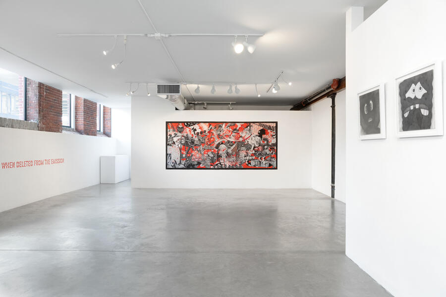 Installation image at LaiSun Keane Gallery