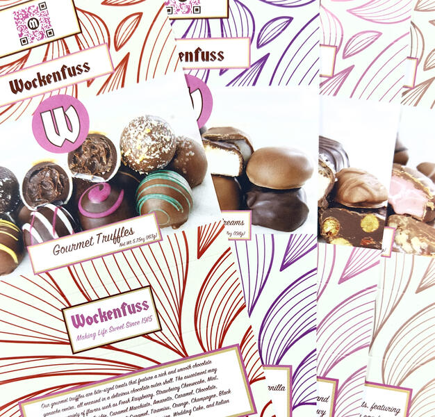 Wockenfuss Candies - Pre-Packaged Labels 