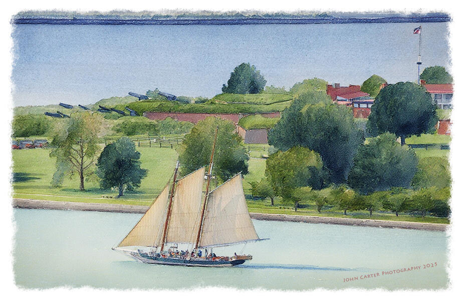 Lady Maryland at Fort McHenry