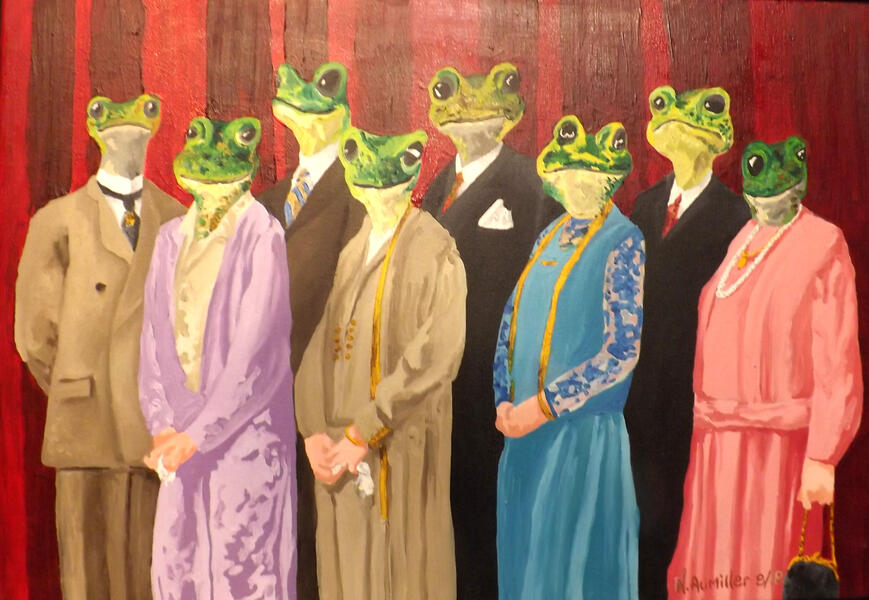 THE MINISTER'S AND THEIR WIVES - frogs