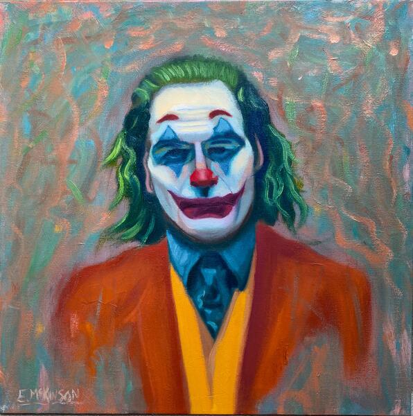 Modern Art Meets Cubism - The Joker