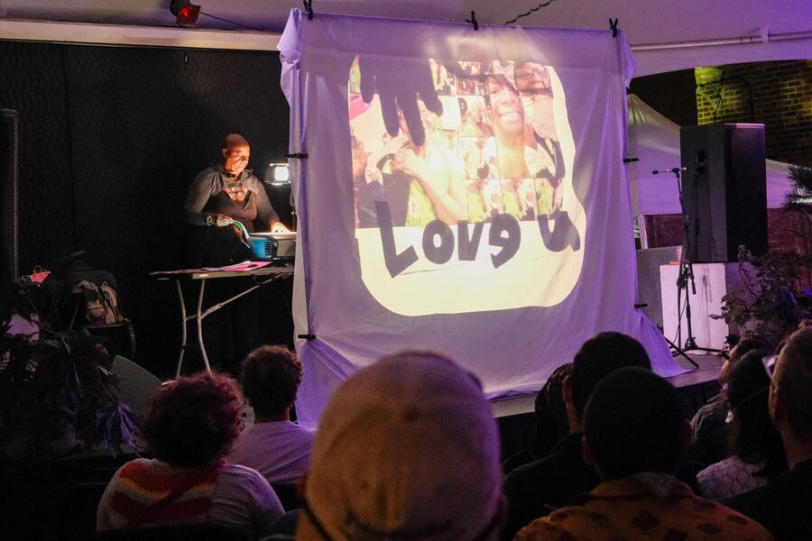 My Mother Has Dementia -- a shadow puppet extravaganza