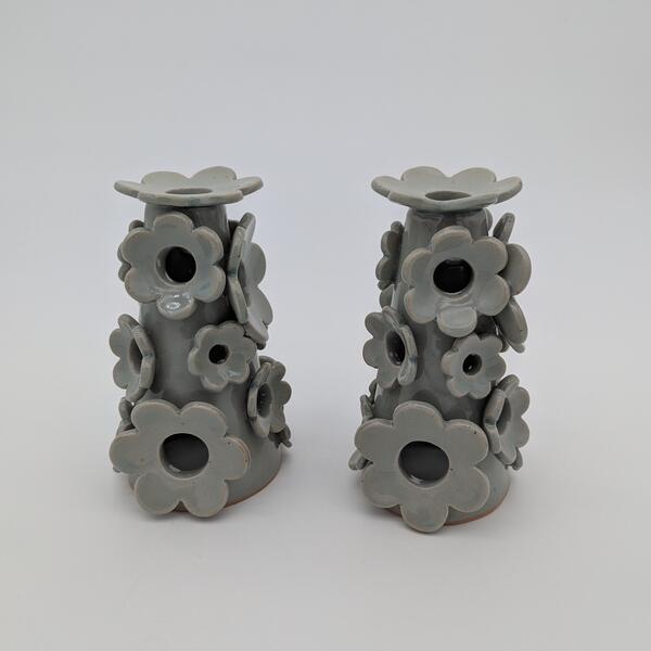Flower Candlesticks