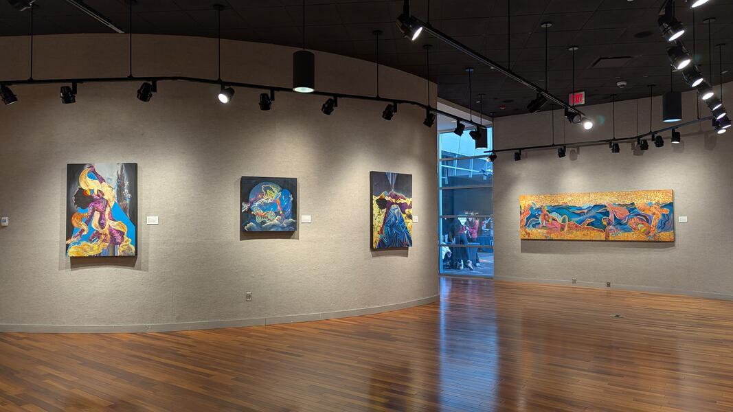 View of the inner wall