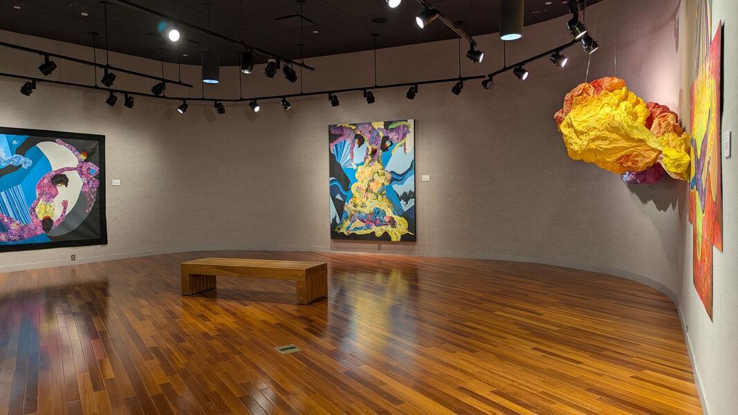 View of the back wall