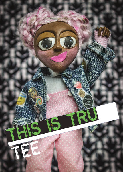 This is True Character/ Advertisment - Tee