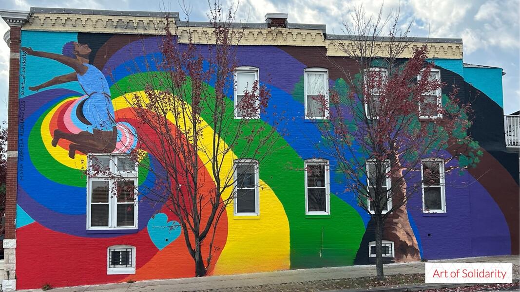 Queernesseseseses- The Largest LGBTQ+ Mural in Baltimore