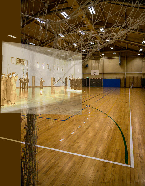 Kangerlussuaq Recreation Center (Montage: 2026; Photos: 1973 and 2022)